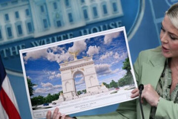 Comienzan los trabajos de reconocimiento para el controvertido proyecto del Arco del Triunfo de Trump