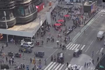 Un tiroteo en Times Square dispersa a la multitud tras el desfile de los Knicks