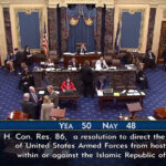 El Congreso de EE.UU. ordena a Trump poner fin a la guerra de EE.UU. contra Irán