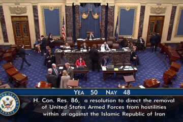 El Congreso de EE.UU. ordena a Trump poner fin a la guerra de EE.UU. contra Irán