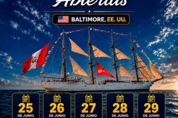 Puertas abiertas del Buque Escuela a Vela BAP Unión en Baltimore, Maryland