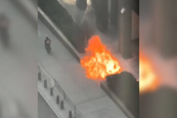 Arrestan a un veterano del Ejército de EE.UU. tras provocar un incendio cerca de una oficina del ICE en Manhattan