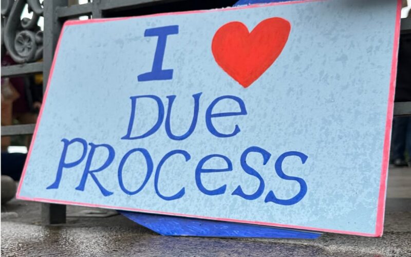 Una victoria para el debido proceso