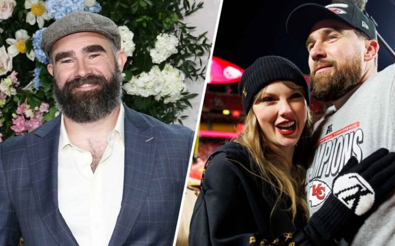 Jason Kelce revela detalles sobre la boda de Travis y Taylor Swift, incluido su momento favorito
