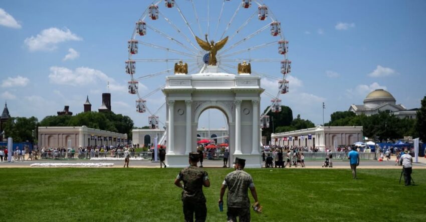 El Servicio de Parques Nacionales respalda el arco de Trump, a pesar de su impacto en las líneas visuales de Washington D. C.