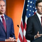 Hakeem Jeffries y Jared Kushner se reúnen en Nueva York para discutir cómo los demócratas y Trump podrían cooperar