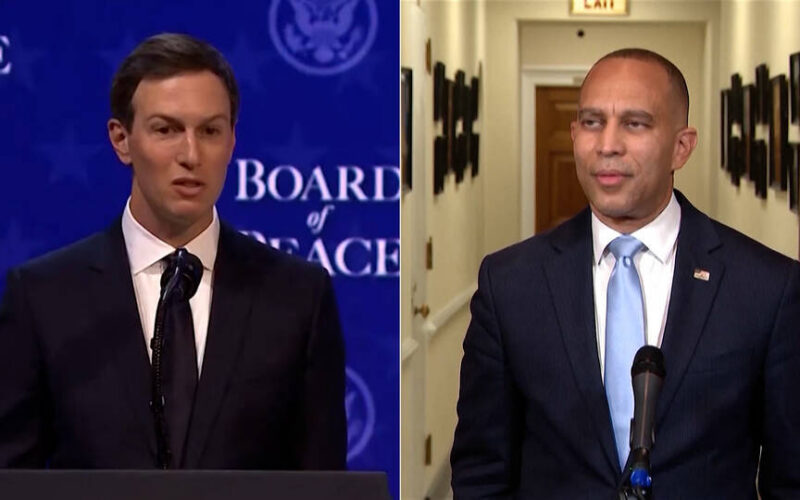 El líder de la minoría demócrata en la Cámara de Representantes de EE.UU. arremete contra quienes critican su reunión con Jared Kushner