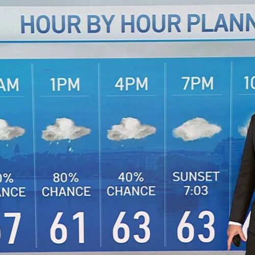 Pronóstico de Storm Team4: Otro día fresco y lluvioso, pero los chubascos cesarán por la noche
