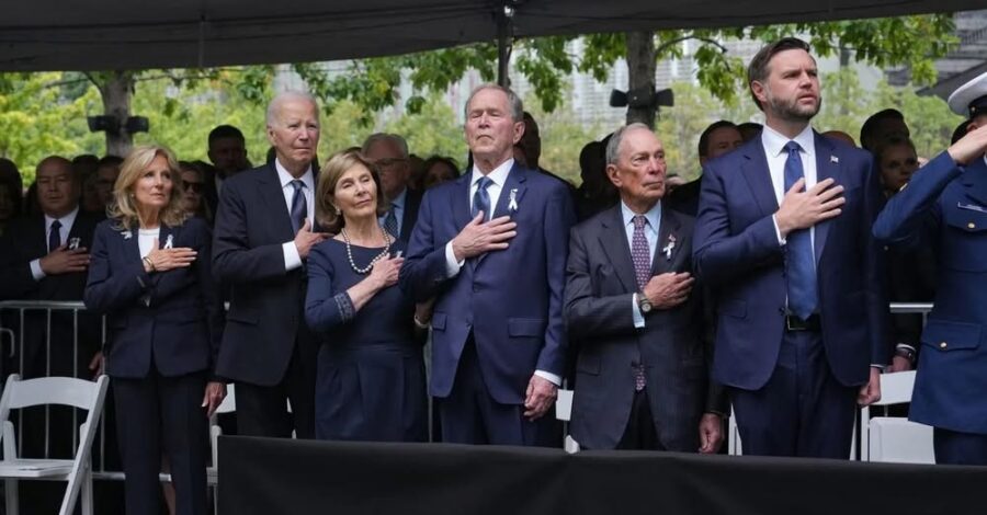 Familias de víctimas del 11-S arremeten contra Bush, Obama y Biden por un supuesto encubrimiento de Arabia Saudita en el acto conmemorativo