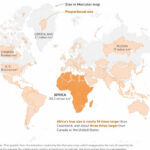 La Asamblea General de la ONU aprueba el uso de mapas que representen el tamaño real de África
