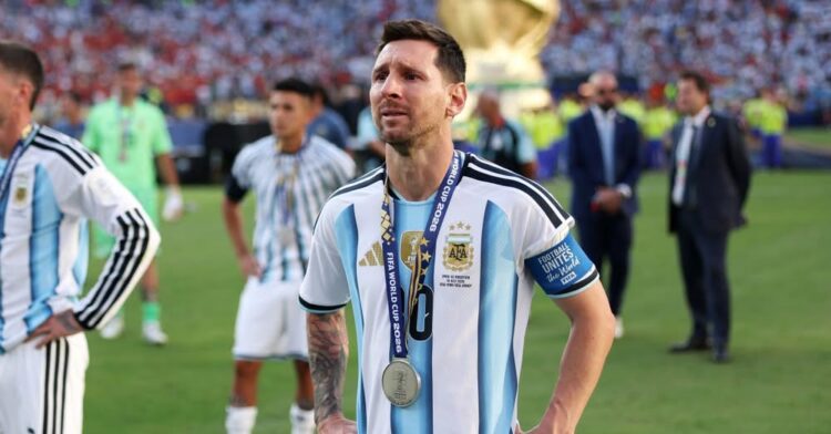 Lionel Messi anuncia su retiro del fútbol internacional con Argentina