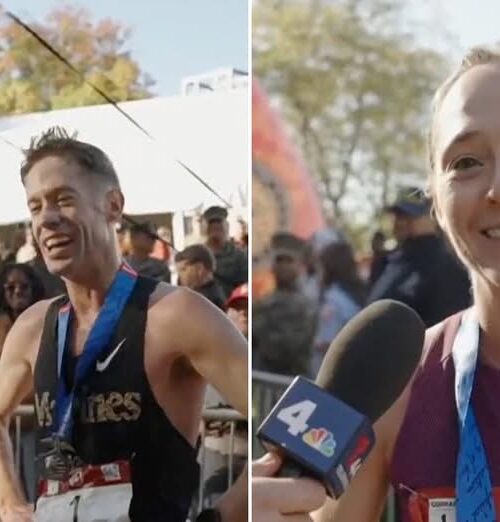 Kyle King y Kaylee Slade ganan el Maratón del Cuerpo de Marines de 2026